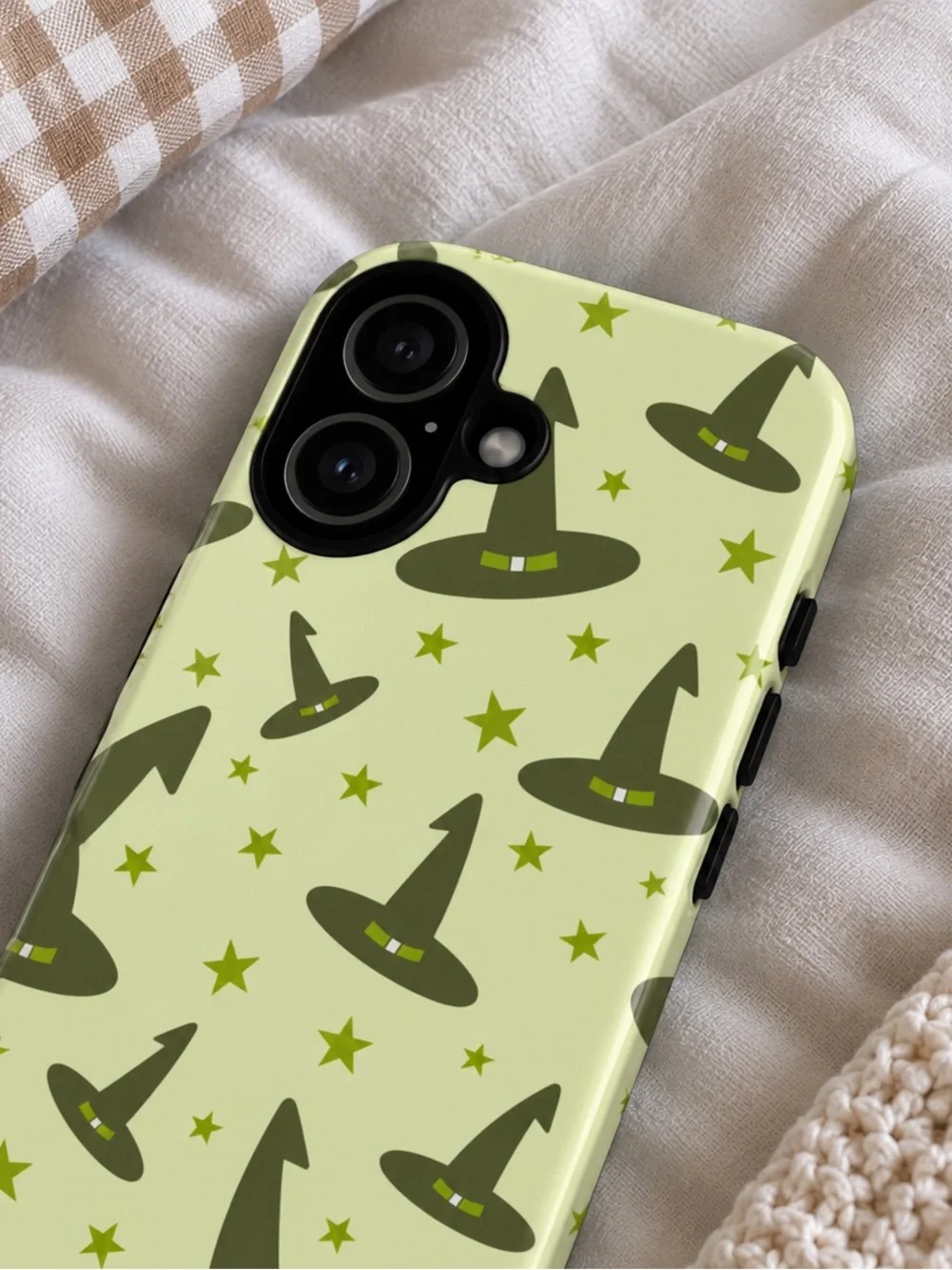 Witch Hat and Stars Halloween Tough Phone Case